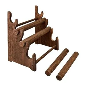 Ikee Design antiguo organizador de brazaletes de madera de_6