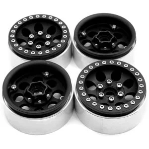 RCLIONS Llantas de metal de aluminio de 19 pulgadas para