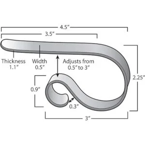 Haute Decor The Original MantleClip Soporte para estufa_6
