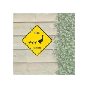 PetKa Signs and Graphics PKAC0172NA10 x 10 pulgadas Duck_2