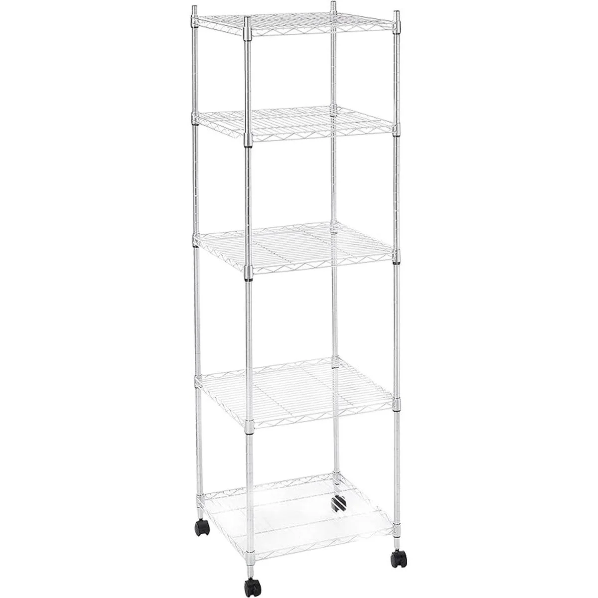 Finnhomy estantería con 5 estantes de alambre de acero_3