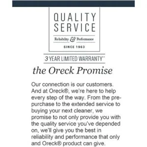 Oreck Recipiente compacto para aspiradora de mano