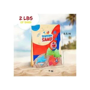 Sensory Sand 2 libras de arena moldeable sensorial beige