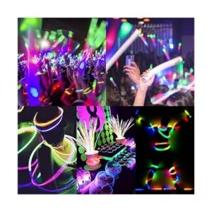 Glow Sticks Pulseras al por mayor a granel 100 pulseras_6