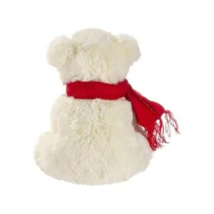 Bearington Frosty Oso polar de peluche con bufanda 7_3
