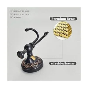 Leyden Ganchos para toallas de bronce aceitado ganchos_2