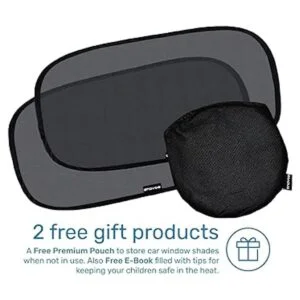 Enovoe Parasol para ventana de coche 2 unidades XL_3