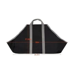Stanbroil Bolsa de lona para leña duradera bolsa de leña