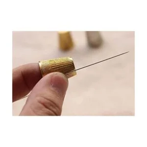 2 piezas de metal dorado para colgar en dedos protector_3