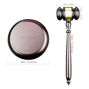 Apexstone martillo y bloque de madera para abogado juez_4