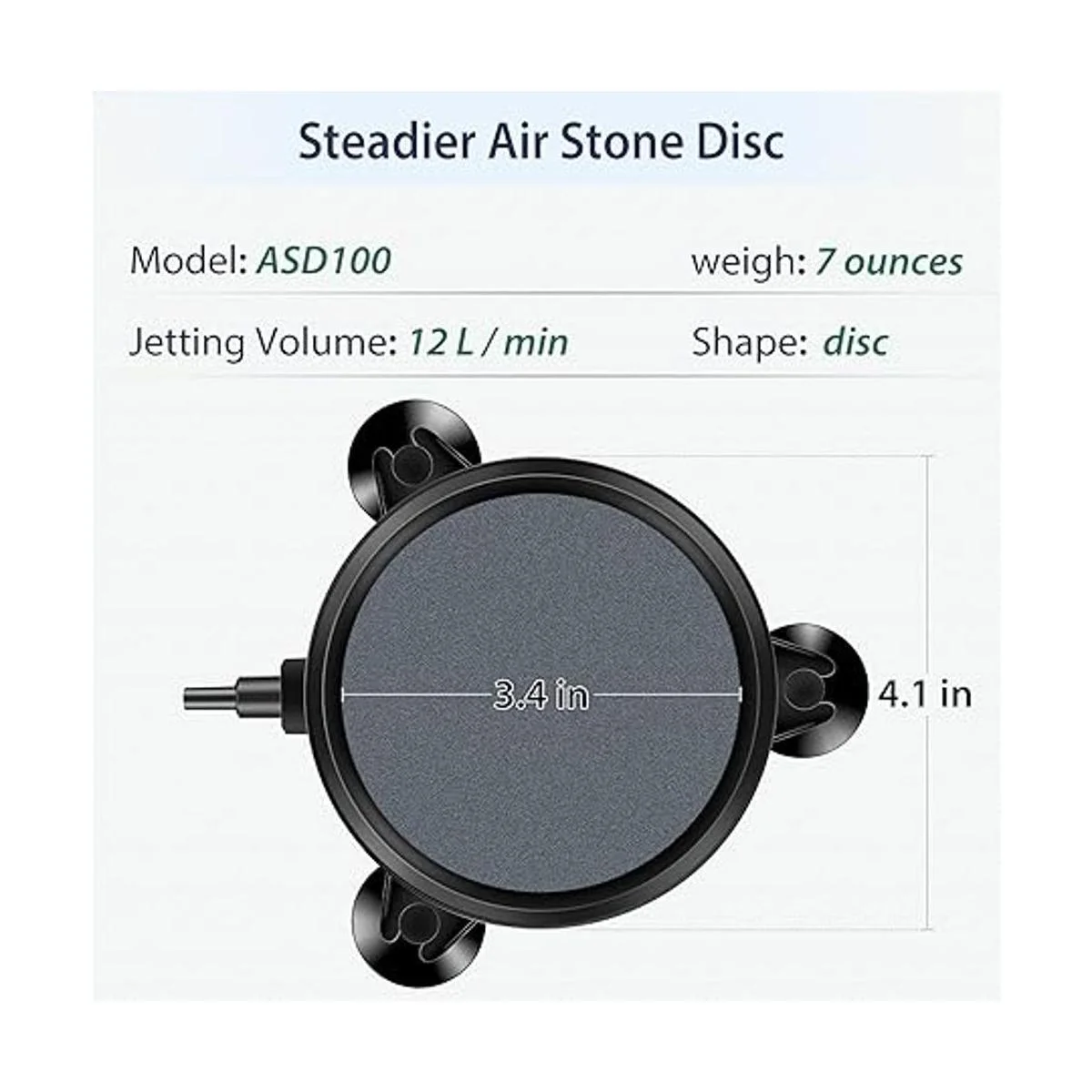Pawfly Air Stone Disc Fine Bubble Diffuser for Pump_3