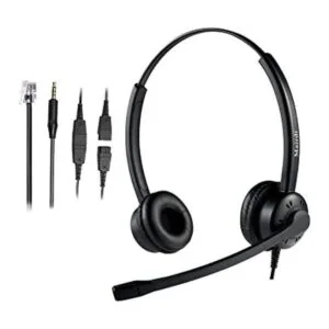 Auriculares de teléfono con micrófono con cancelación de_1
