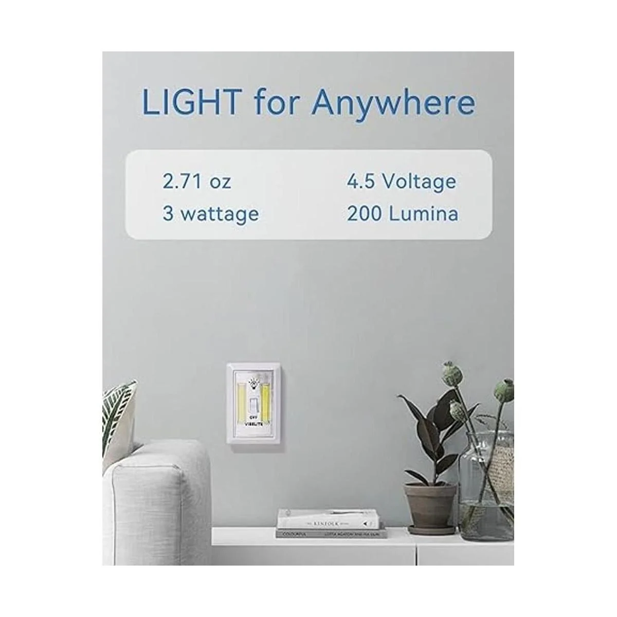 Luz de armario funciona con pilas luz de grifo al_4