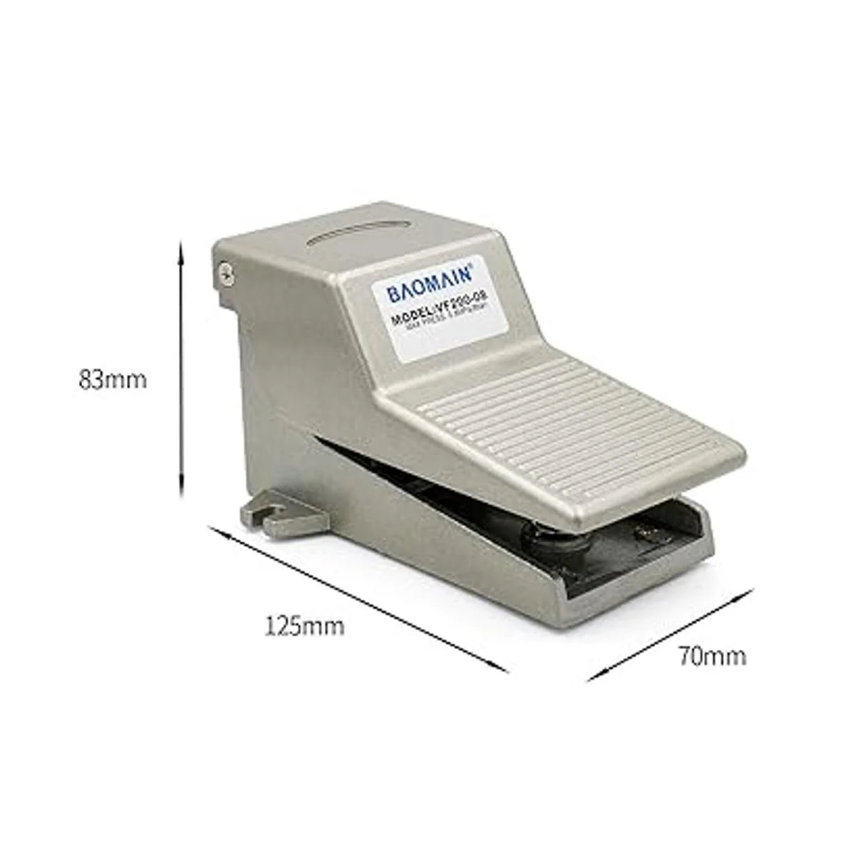 Baomain Válvula neumática de pedal de pie de aire VF20008_3
