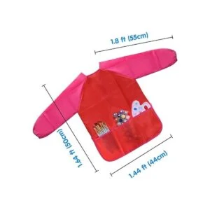 Kuuqa Delantales impermeables para niños con 3 bolsillos_2