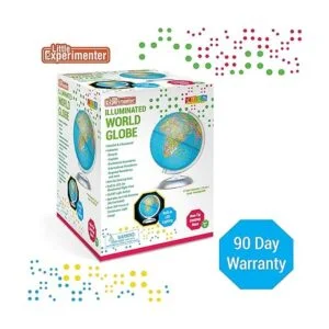 Globo del mundo iluminado para niños con soporte_6