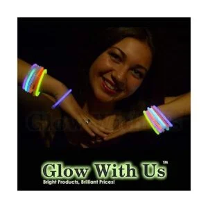 Glow Sticks Pulseras al por mayor a granel 100 pulseras_3