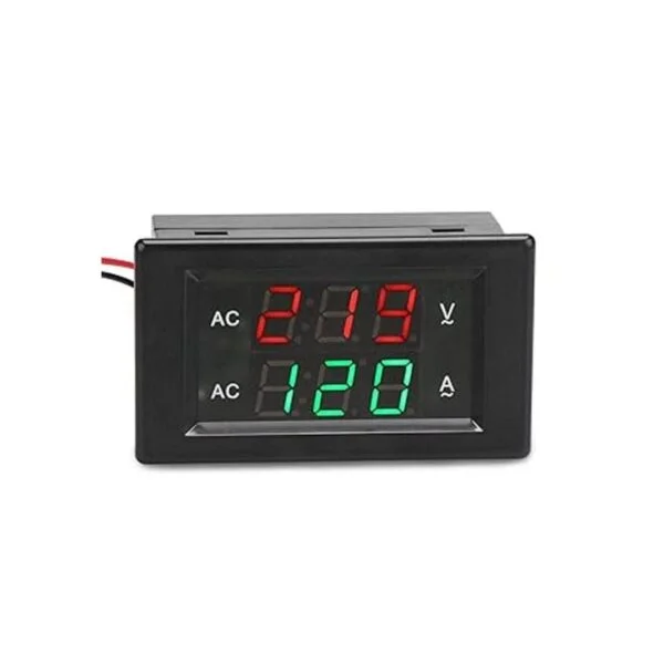 Medidor de amperios de voltios panel de amperímetro_2