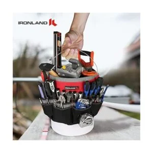 IRONLAND Organizador de herramientas con 51 bolsillos para_6