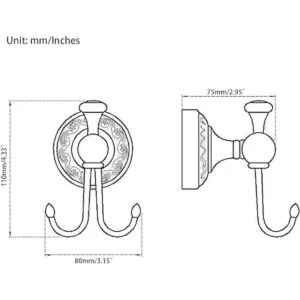 Leyden Ganchos para toallas de bronce aceitado ganchos_6