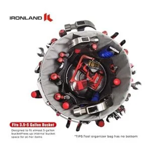 IRONLAND Organizador de herramientas con 51 bolsillos para_4