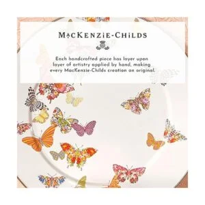 MacKenzieChilds Butterfly Garden Bandeja de té grande 16_6
