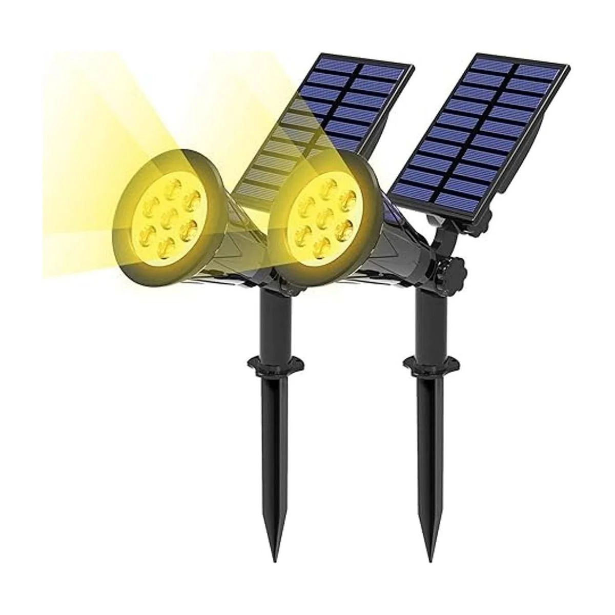 TSUN 4 luces LED para jardín