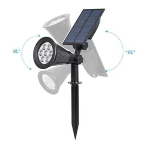 TSUN 4 luces LED para jardín