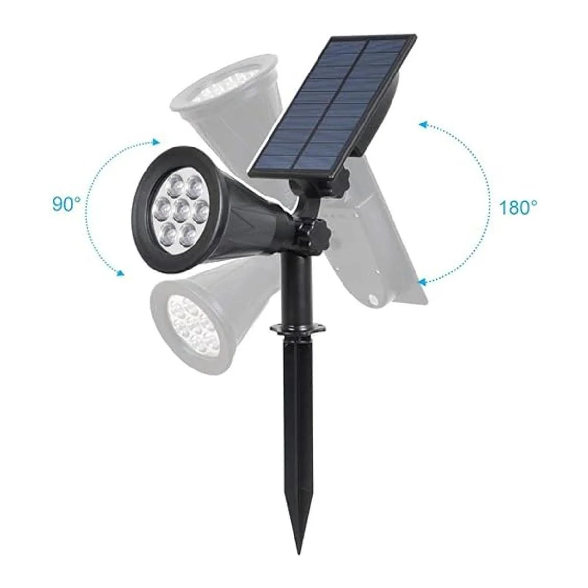 TSUN 4 luces LED para jardín