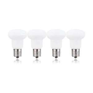 Paquete de 4 BR14 R14 E17 Bombilla LED 3 W equivalente