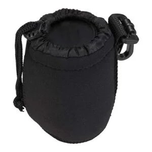 Selens Bolsa pequeña de neopreno con cordón para lente de