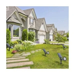 TSUN 4 luces LED para jardín