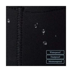 Selens Bolsa pequeña de neopreno con cordón para lente de