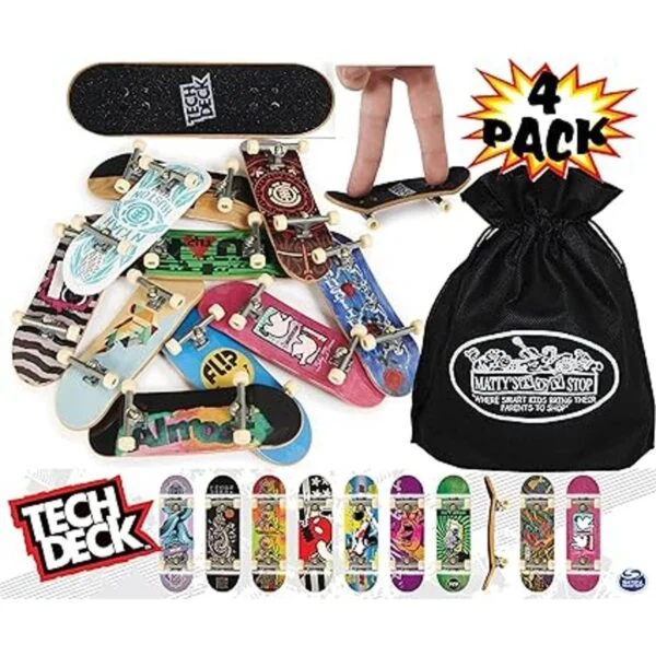 Tech Deck 3.7 Fingerboards individual Bundle con el_2