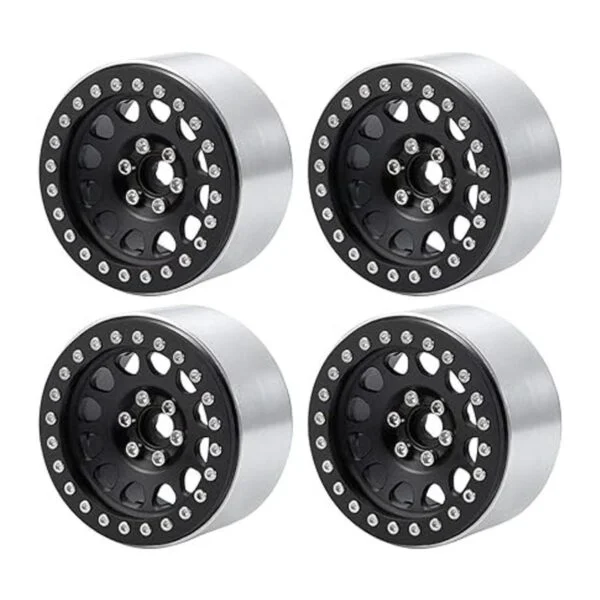 RCLIONS Aluminio 2.2 RC Beadlock RuedasLlantas 1.378 in_4