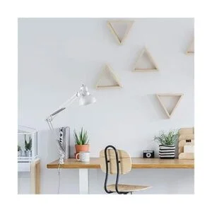 Globe Electric 52847 31.5 Swing Arm ClampOn Lamp Glossy_3