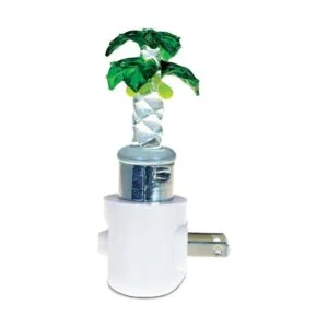 Puzzled Palmera hecha a mano con cristal decorativo para_5