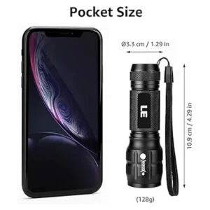 Linternas LED LE1000 lúmenes altos luz de flash pequeña y_5