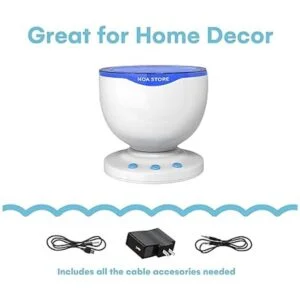 Proyector de luz LED sensorial relajante para autismo_4