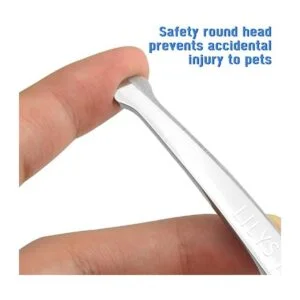 LILYS PET Aseo de seguridad de acero inoxidable para_3