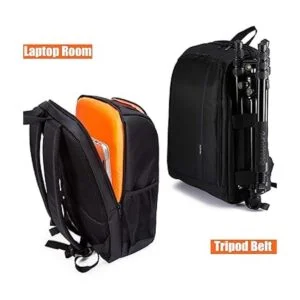 Graphy Mochila para cámara mochila de fotografía con_2