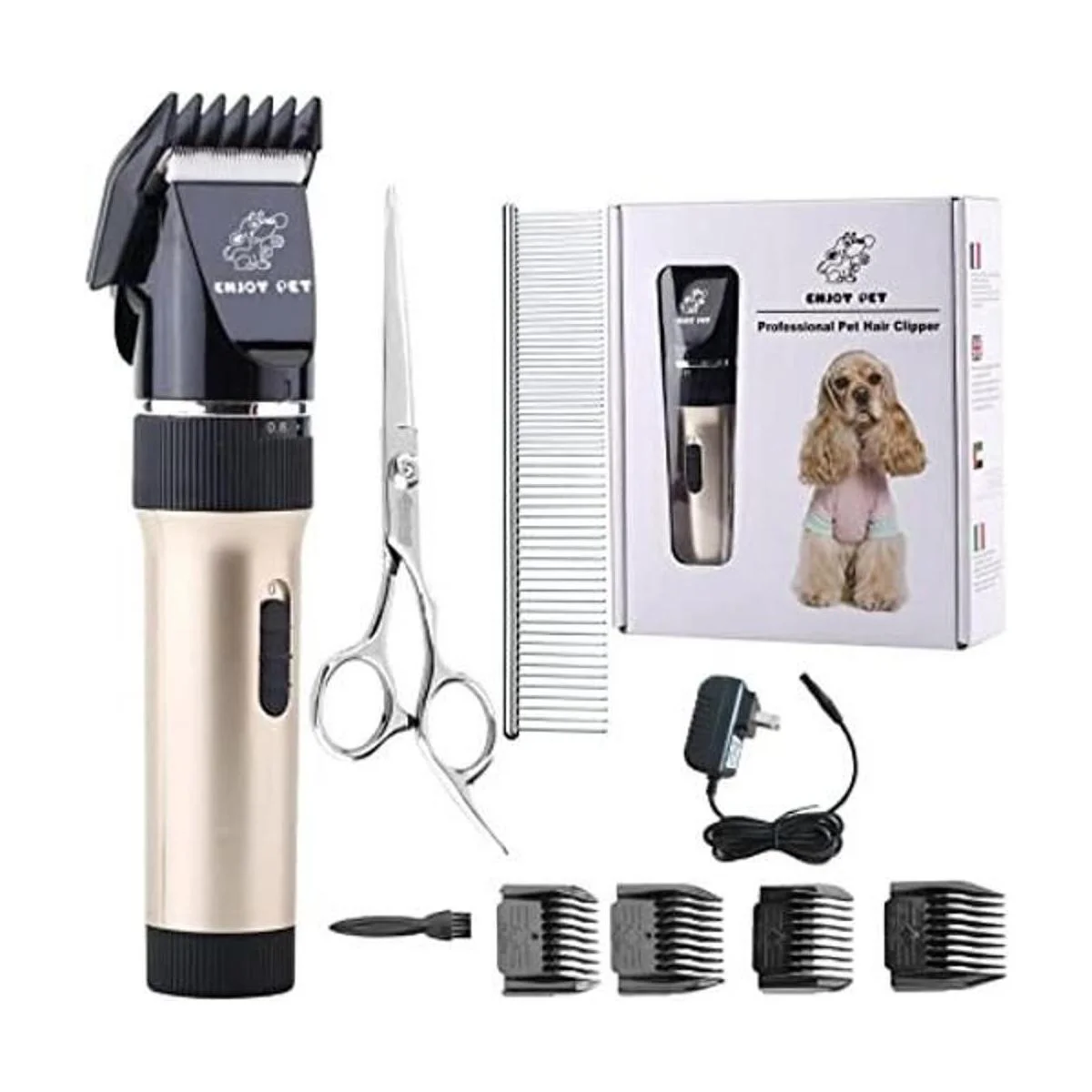 Máquina profesional para cortar pelo en perro y gato con_1