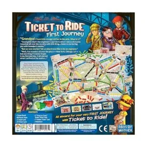 Ticket To Ride First Journey Juego de mesa idioma_2