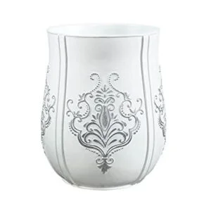 Creative Scents Bote de basura de baño blanco vintage_1