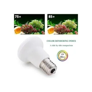 Paquete de 4 BR14 R14 E17 Bombilla LED 3 W equivalente