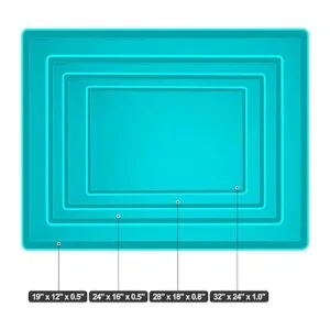 Hubulk Tapete de alimentación para perros mantel_2