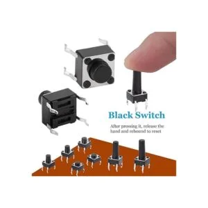 Pulsador táctil micro interruptor momentáneo equipo