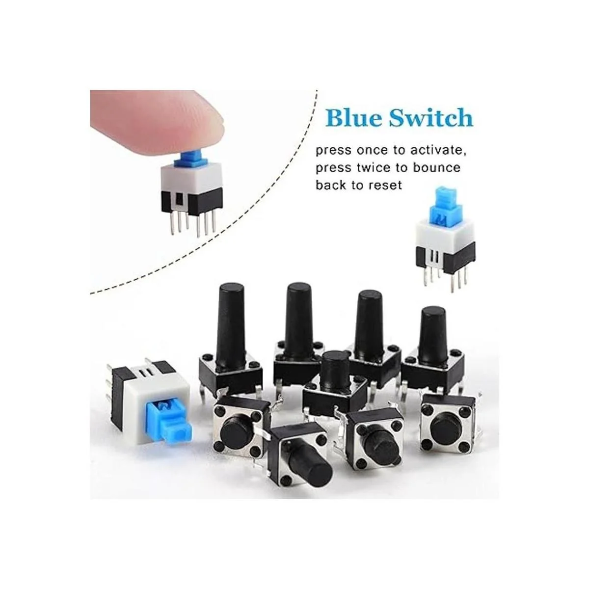 Pulsador táctil micro interruptor momentáneo equipo