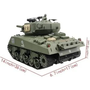 Fisca Tanque de control remoto 2.4 GHz 15 canales 120_4