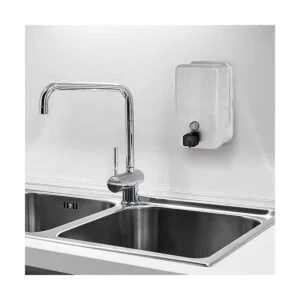 Alpine Dispenser de jabón líquido manual amurado de_6